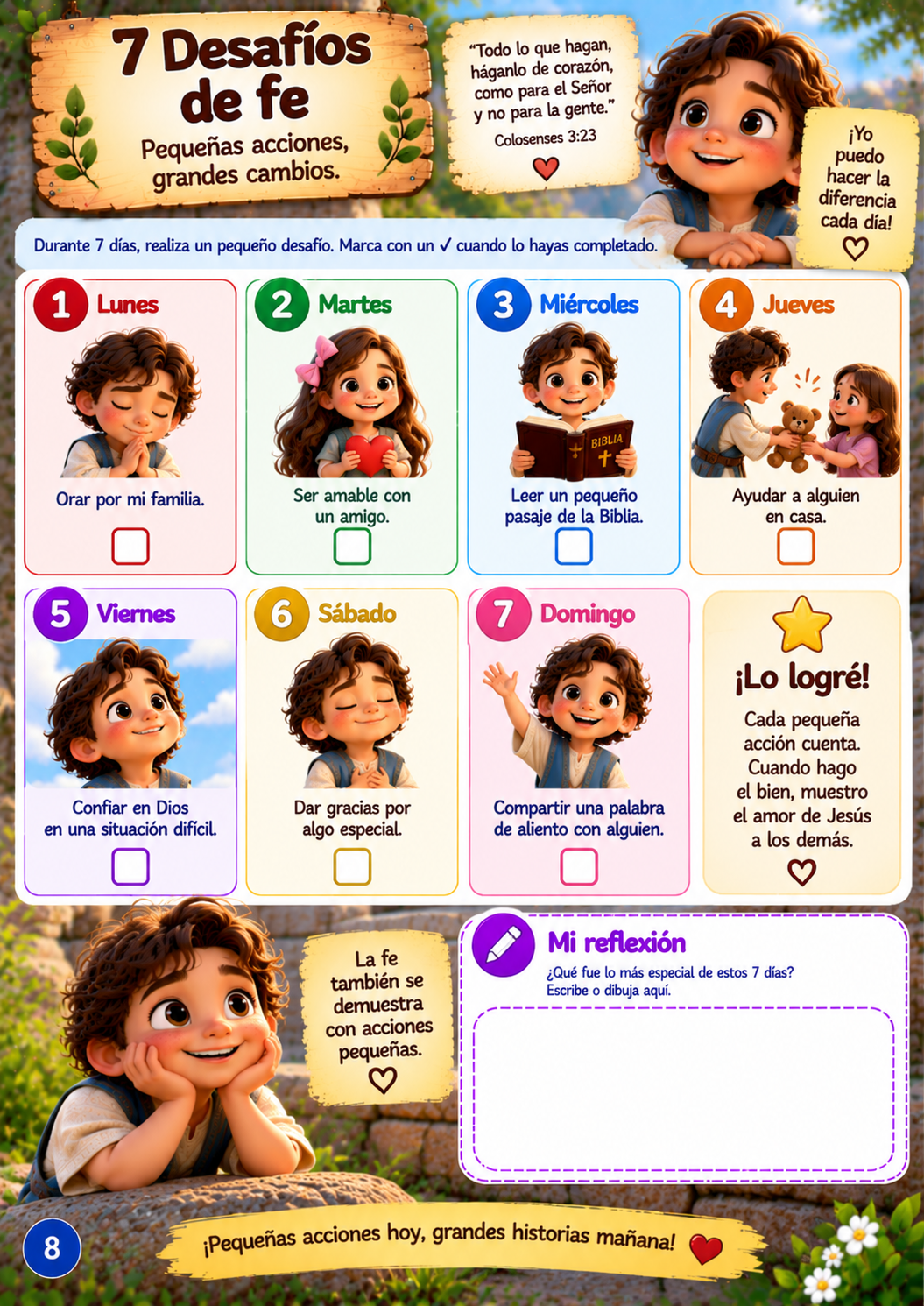 Actividad bíblica página 8